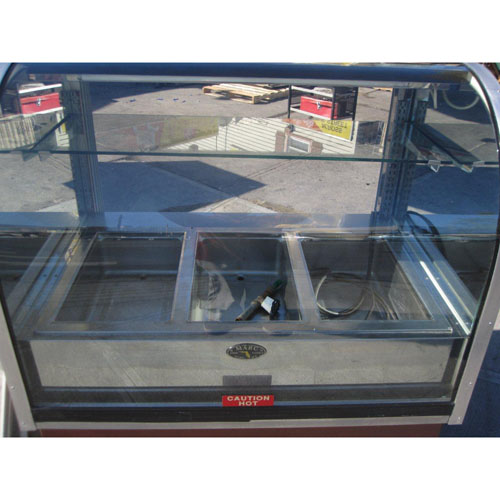 Marc Curved Glass Electric Hot Food Display Model WBCH-48 (Used)  image 6