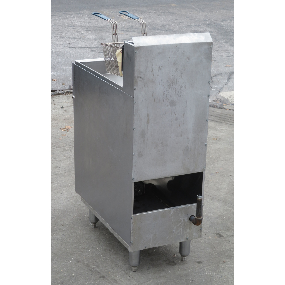 American Range AF-45 Natural Gas Fryer, Used Very Good Condition image 2