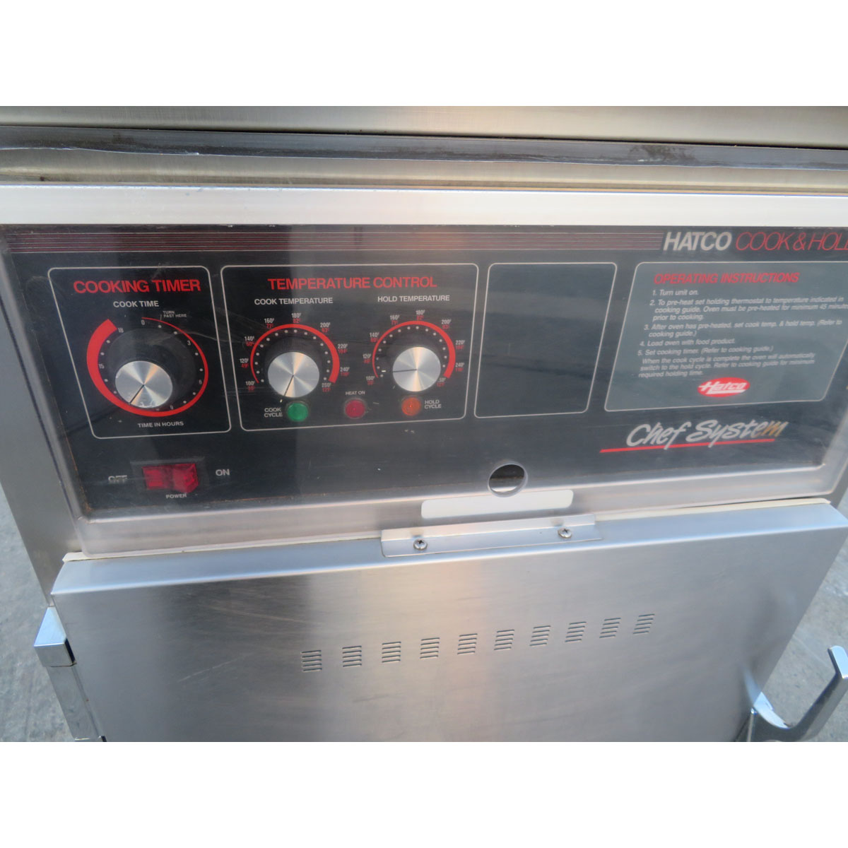 Hatco CSC-5-2M Cook & Hold Oven, Used Very Good Condition image 7
