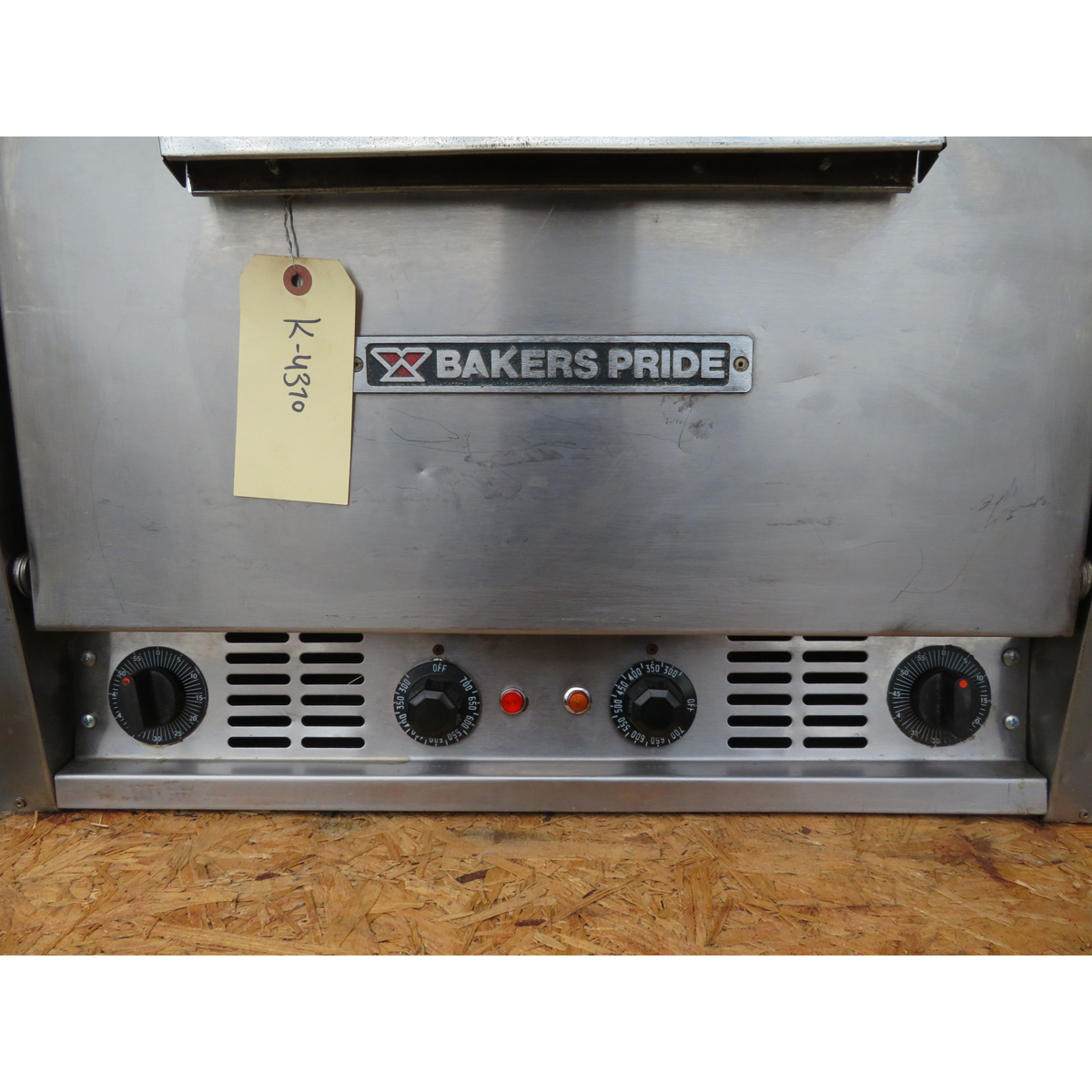 Bakers Pride P44S Electric Pizza / Pretzel Two Compartment Oven, Used Good Condition image 5