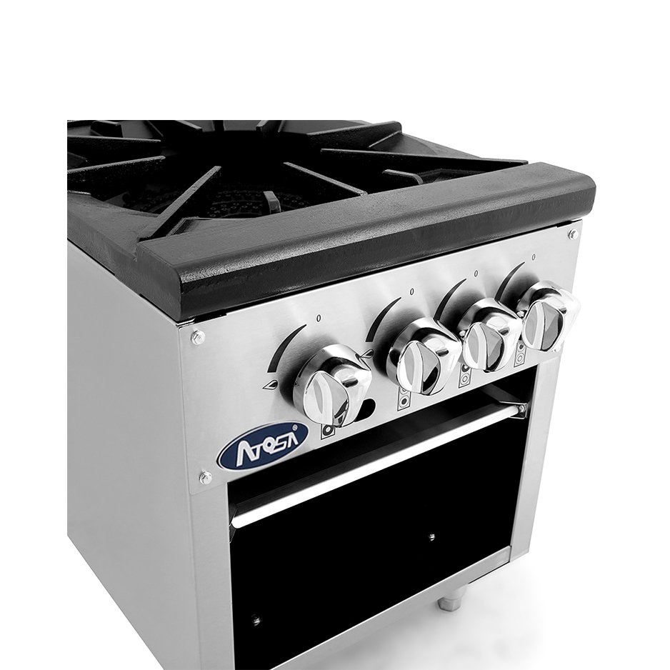 Atosa ATSP-18-2 Double Stock Pot Stove, LP image 6