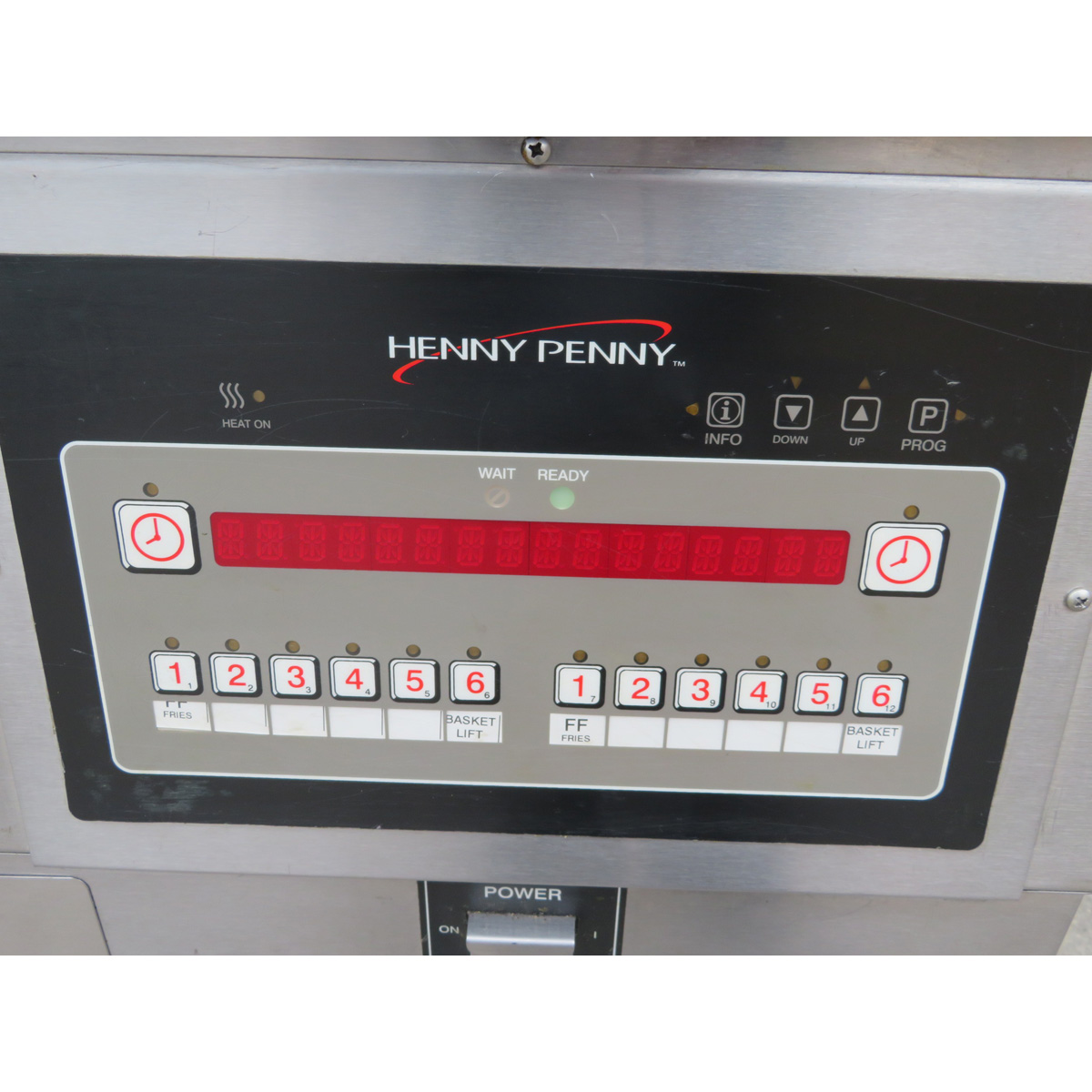 Henny Penny OGA-322 Natural Gas 2 Bank Fryer, Used Great Condition image 3