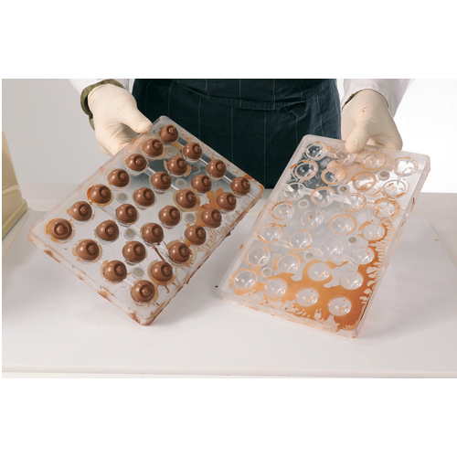 Injection Polycarbonate Magnetic 3D Truffle Mold - Egg Praline (9g)