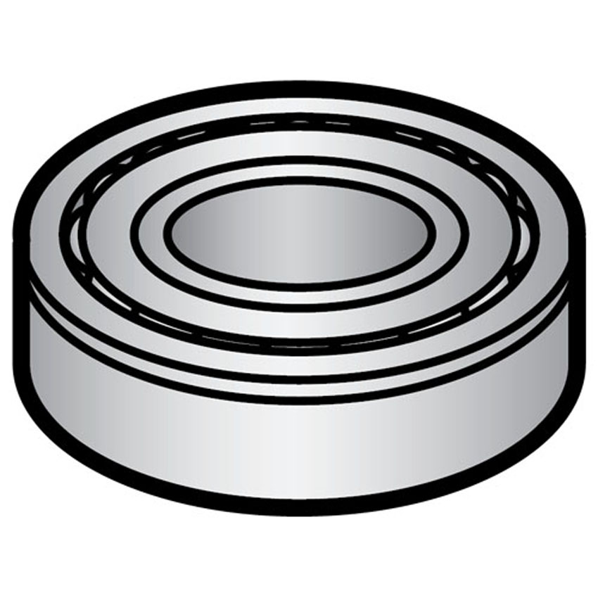 Ball Bearing For Hobart Mixer A120 A200 (Not Included In HM2-615 Kit) OEM # BB-005-01 / BB-005-02 image 1