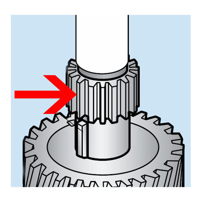 Steel Gear (15T) For Hobart Mixer OEM # 00-124748 image 1