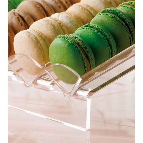 Macaroon Tray, Clear Plexiglass