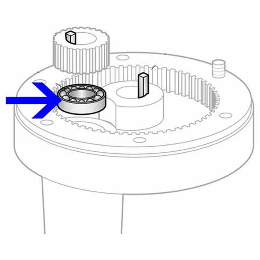 Upper Agitator Bearing For Hobart Mixer OEM # BB-20-6 image 1