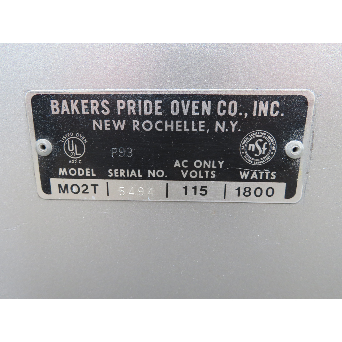 Bakers Pride MO2T Countertop Pizza Oven, Used Great Condition image 2