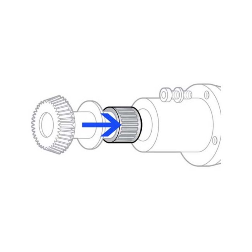 Hub Nose Attachment Needle Bearing For Hobart Mixer D300 OEM # BN-2-12 image 1