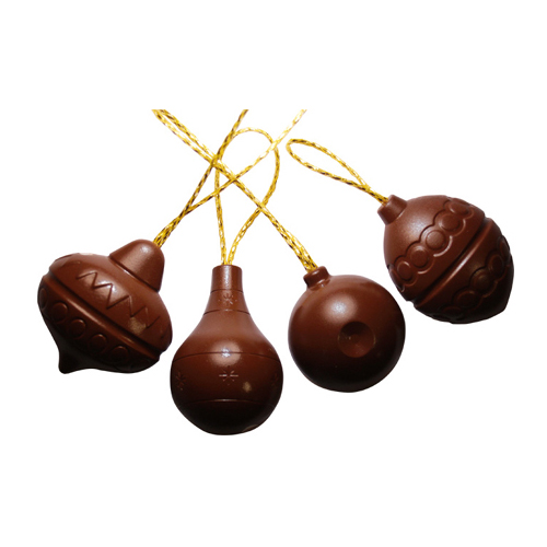 Chocolate Mold: Christmas Tree Ornaments
