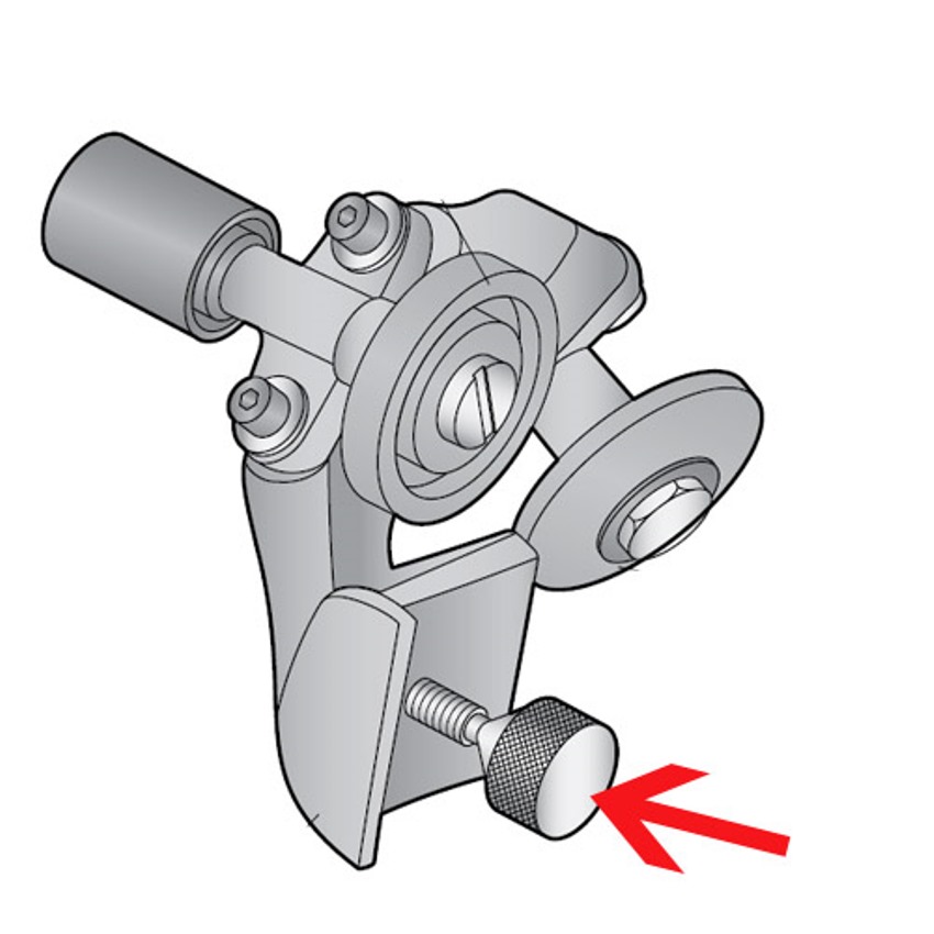 Sharpener Thumb Screw For Hobart Slicers OEM # B-109702 image 1