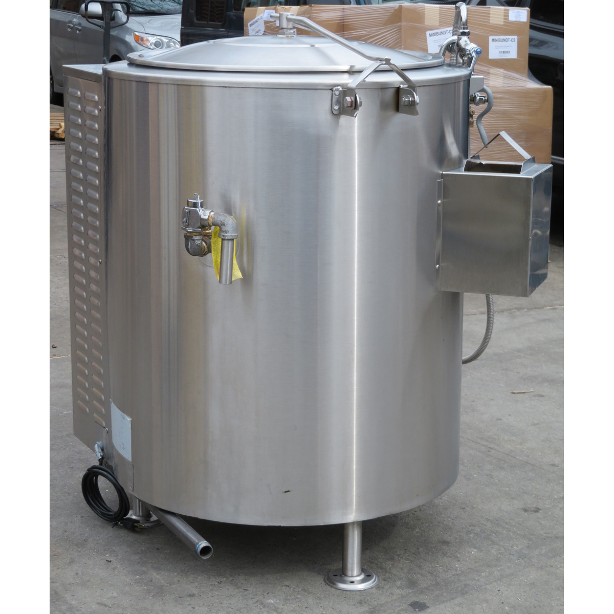 Southbend 40 Gal Stationary Steam Kettle KSLG-40E, Used Great Condition image 5