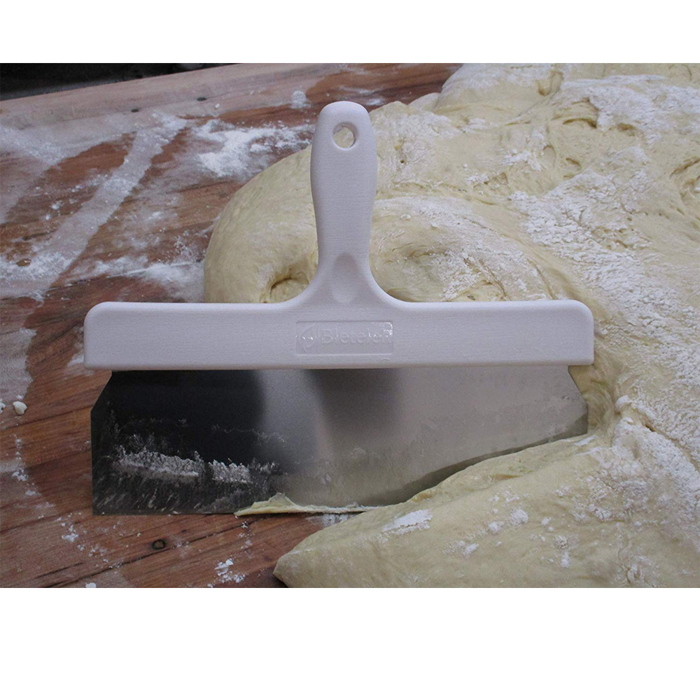 Stainless Steel Dough Cutter/Bench Scraper, 12 x 3.5 Dough & Bench