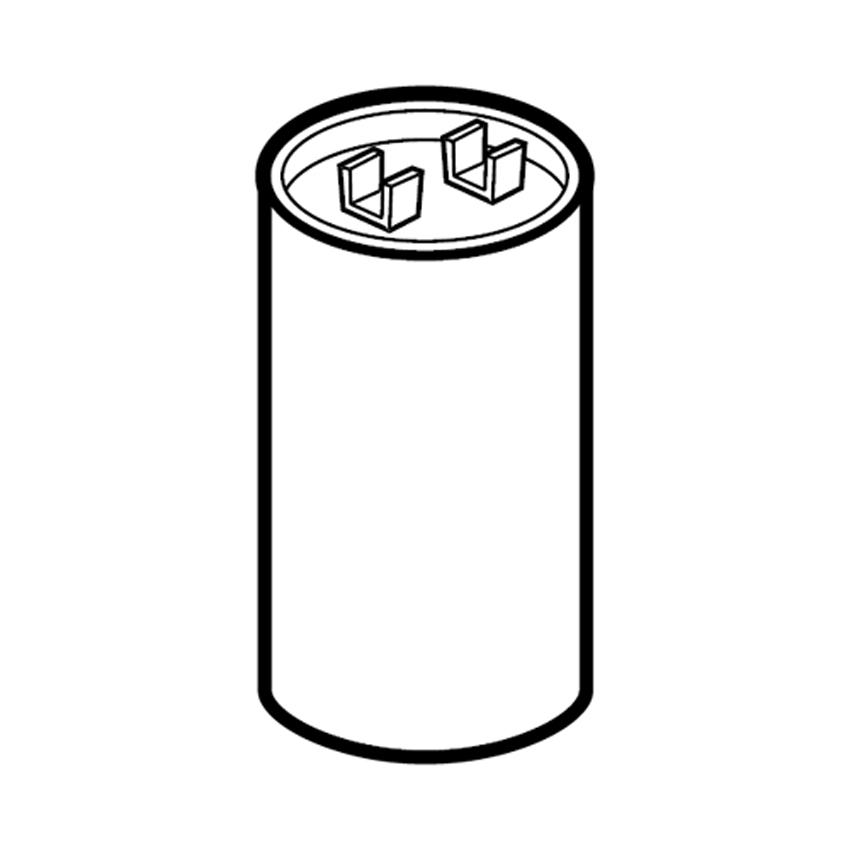 Capacitor - Motor, for Hobart Mixers A200 OEM # 00-070487-00018 image 1