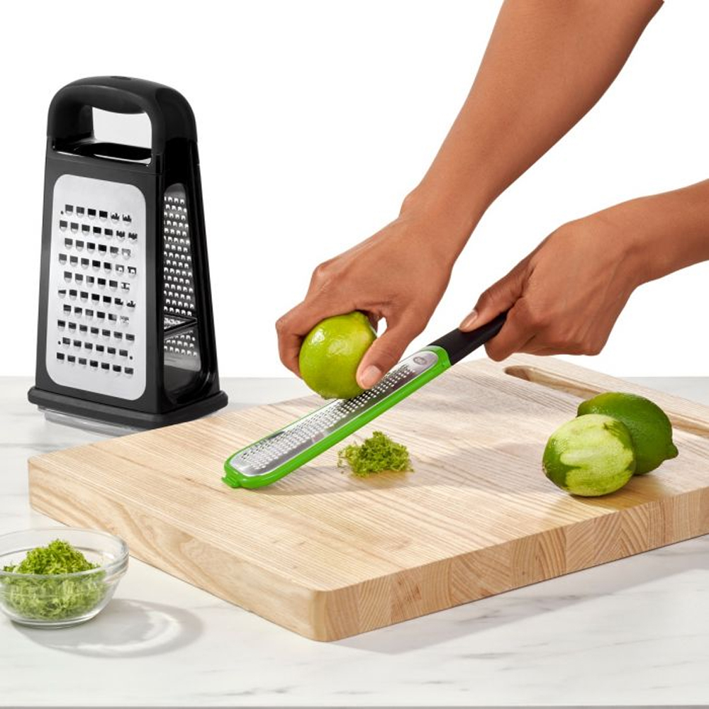OXO Good Grips Etched Box Grater With Removable Zester image 3
