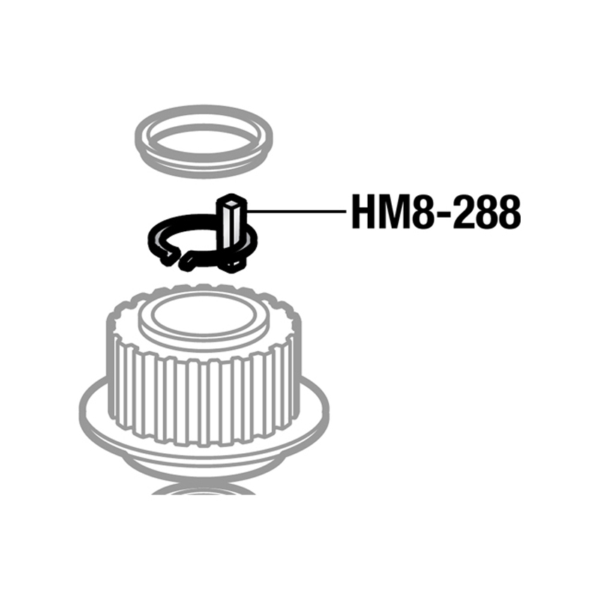 Internal Pinion Key for Hobart Mixers OEM # 74288 image 1