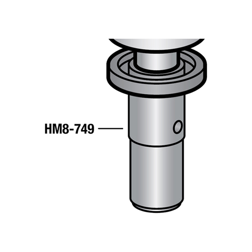 Agitator Shaft Assembly for Hobart Mixers OEM # 65749 image 1