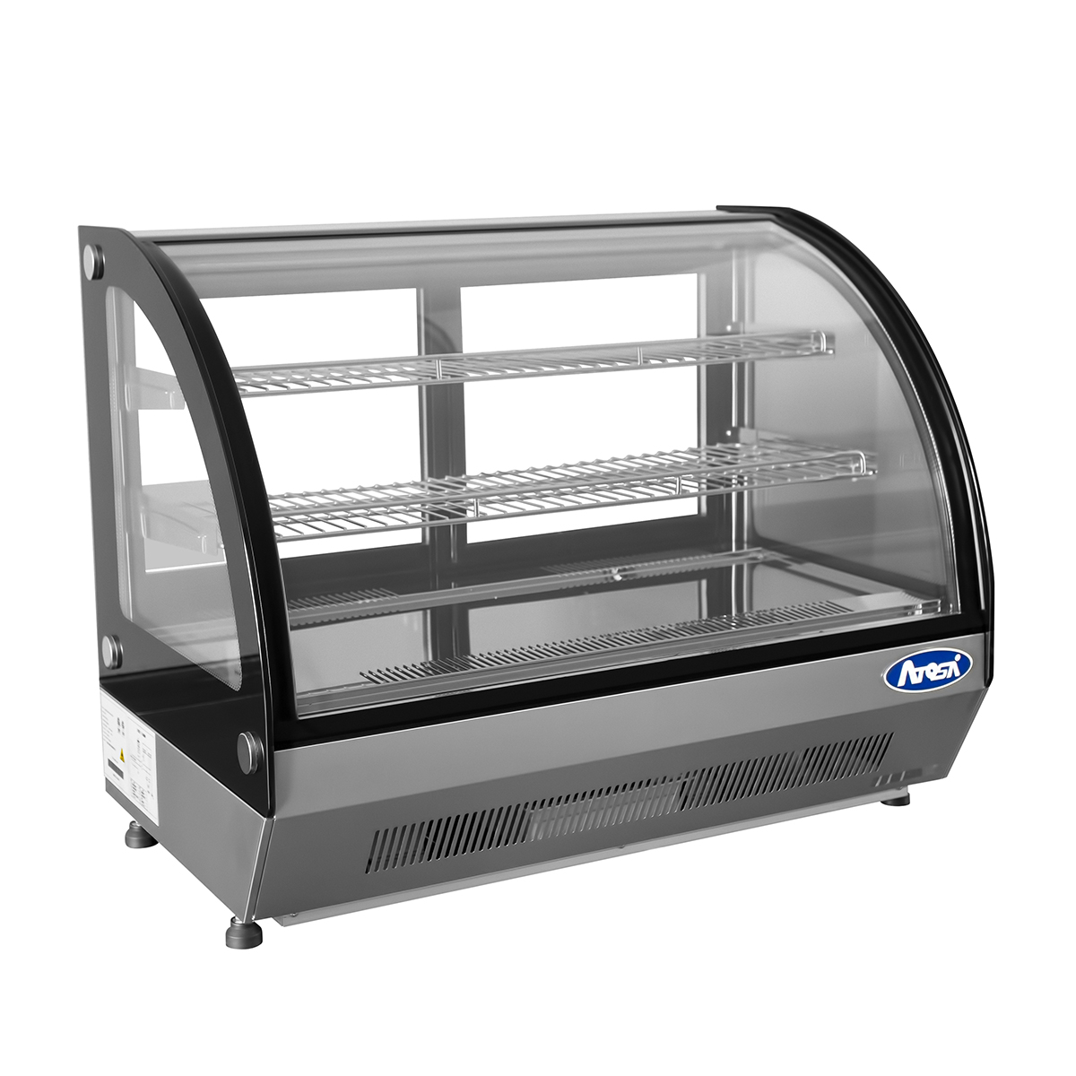 Atosa CRDC-35 Refrigerated Countertop Display Case, 3.5 cu.ft. - 27-3/5"W x 22-1/10"D x 26-2/5"H image 1