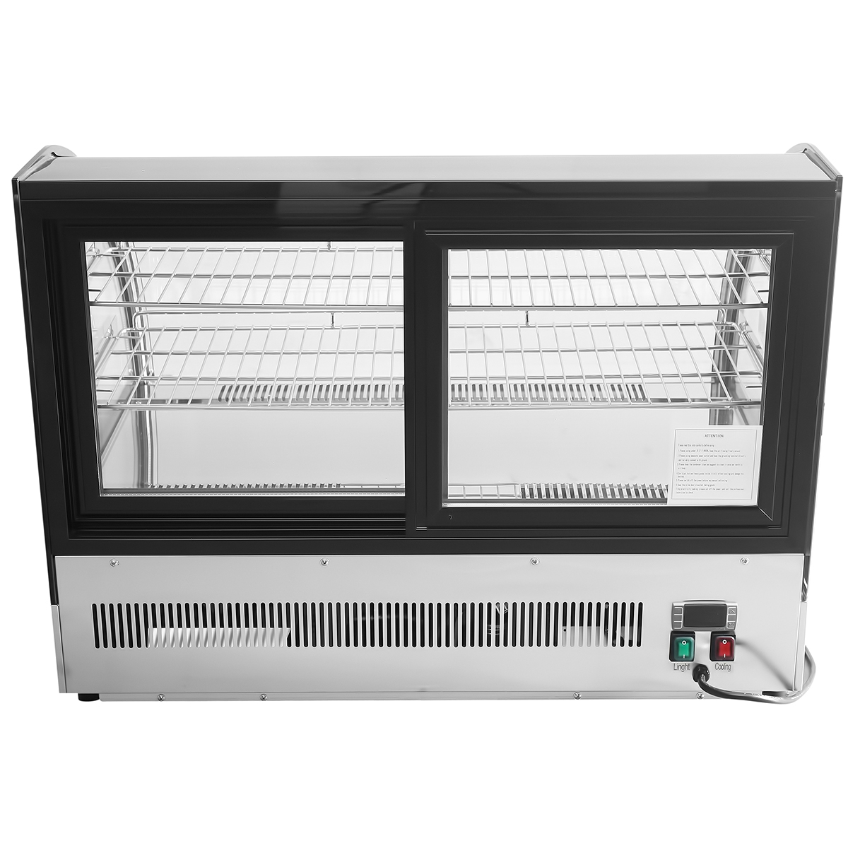 Atosa CRDC-46 Refrigerated Countertop Display Case, 4.6 cu.ft. - 35-2/5"W x 22-1/10"D x 26-2/5"H image 3