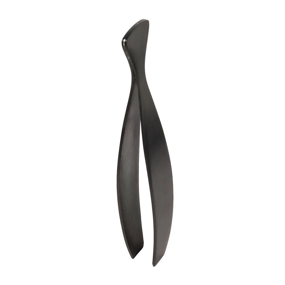 O'Creme Black Stainless Steel Fish Tweezers, 5-1/8" image 2