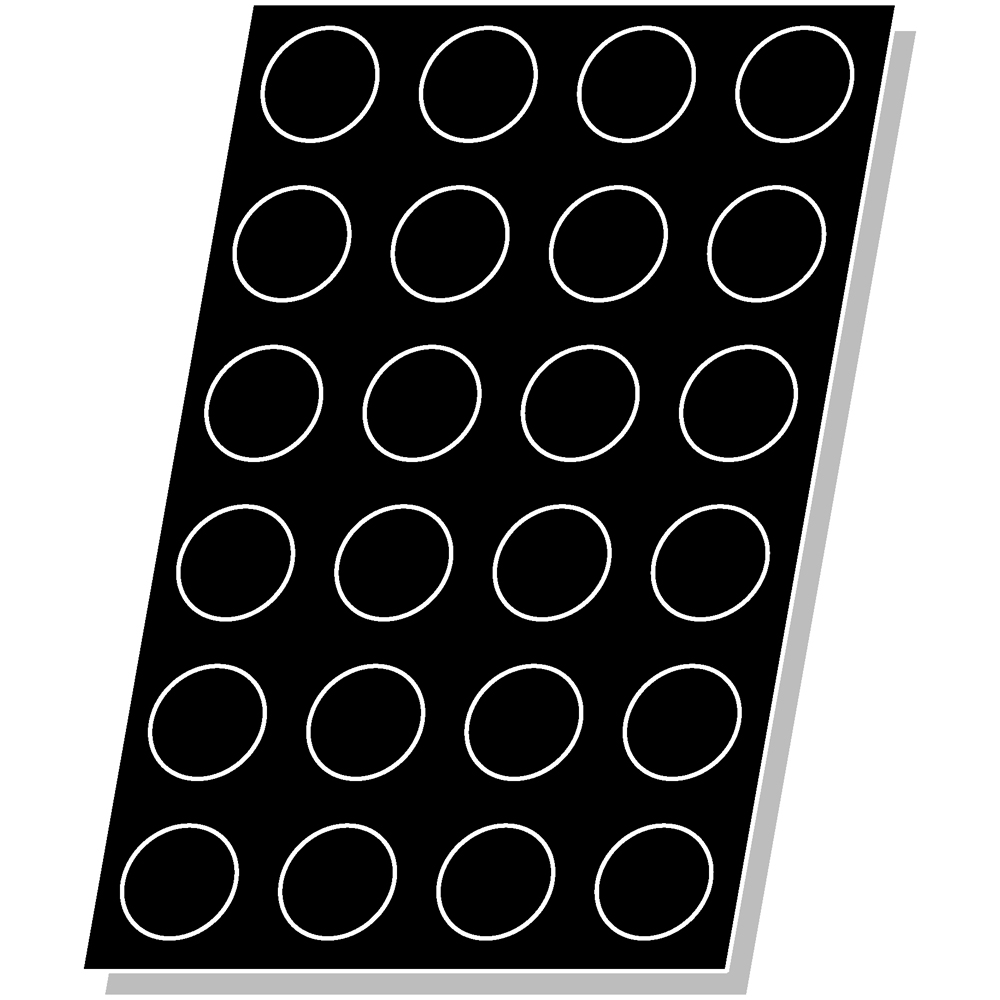 Demarle Flexipan Daisy, 2.4 Oz (70 ml), 24 Cavities image 1