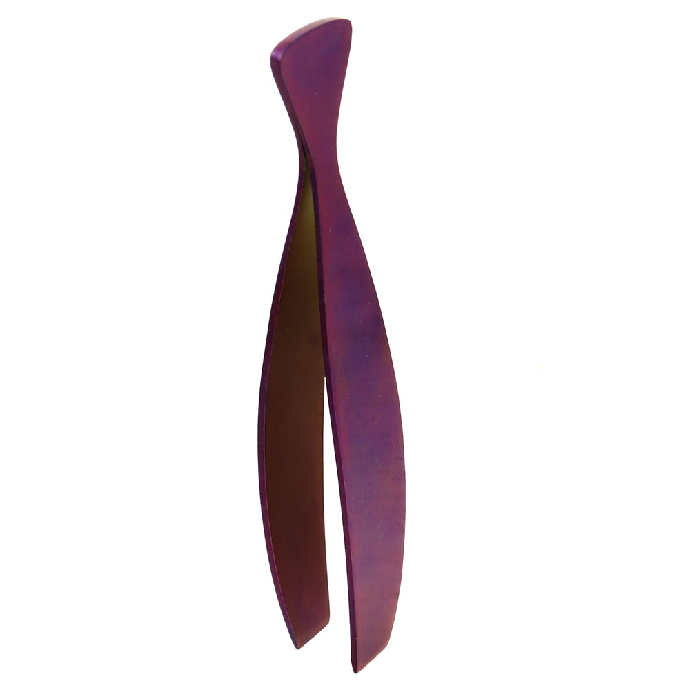 O'Creme Purple Stainless Steel Fish Tweezers, 5-1/8" image 2