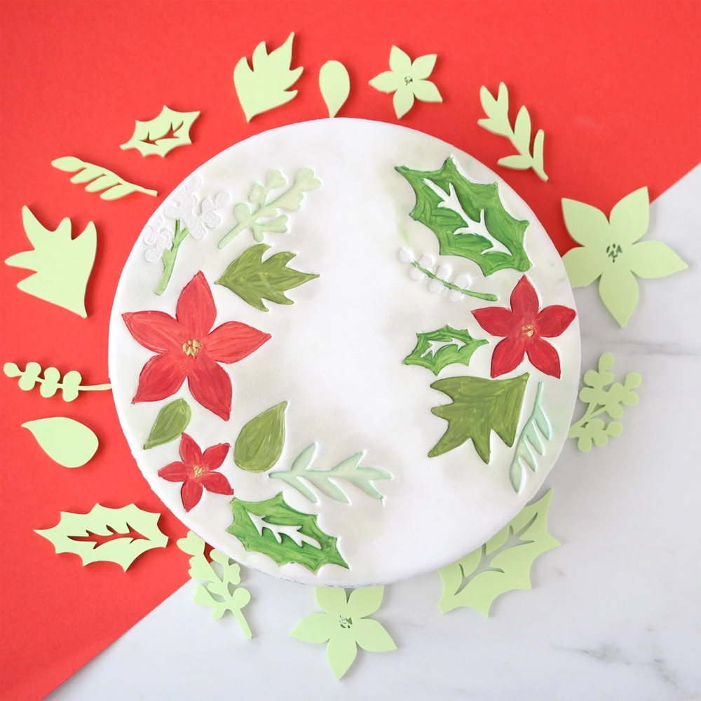 Sweet Stamp Christmas Foliage Elements Set image 1