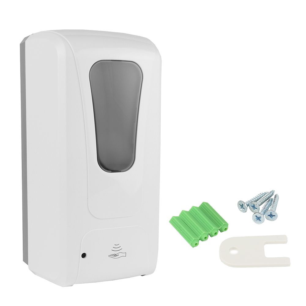 Vollum Wall Mounted Hands-Free Liquid Soap and Hand Sanitizer Dispenser image 2