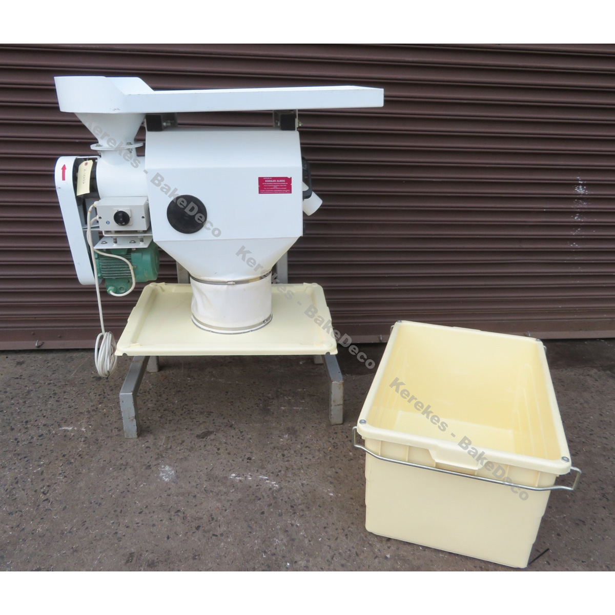 Koralek-Almog Commercial 50 Mesh Flour Sifter GLZ 200X500, Used Excellent Condition image 5