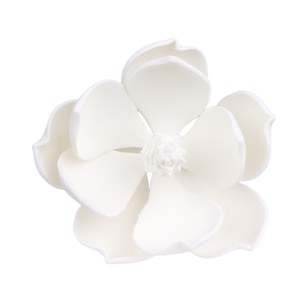 O'Creme White Magnolia Gumpaste Flowers - Set of 3 image 1