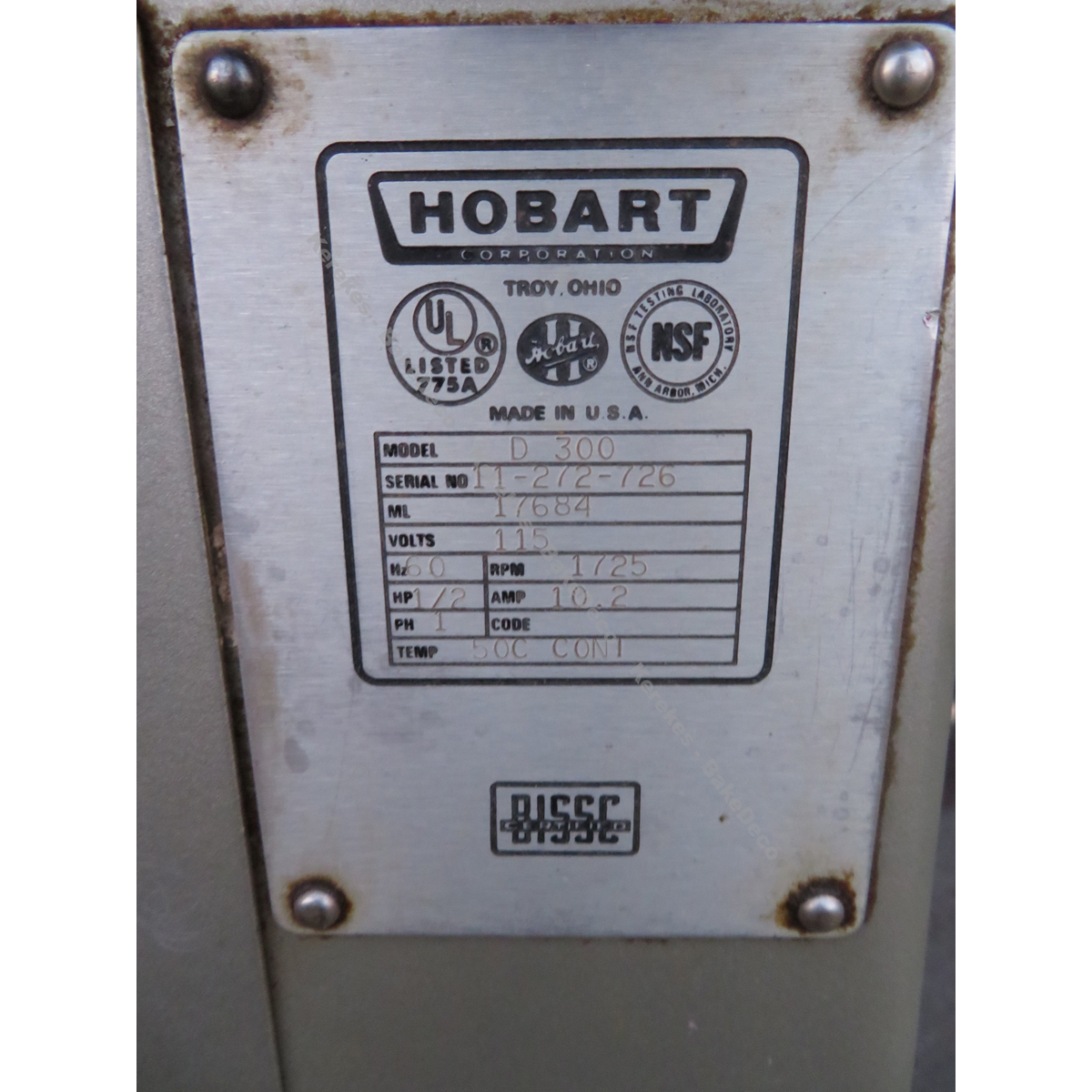 Hobart 30 Quart Mixer D300, Used Great Condition image 3