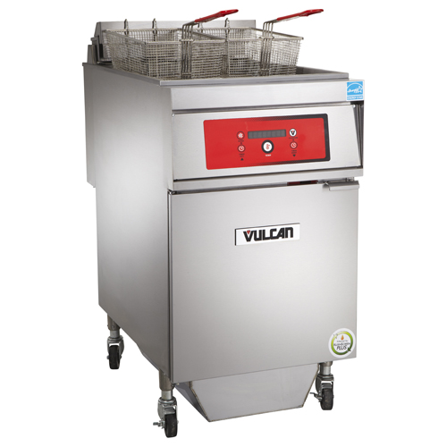 Vulcan 1ER85DF Electric Freestanding Fryer with KleenScreen PLUS image 1