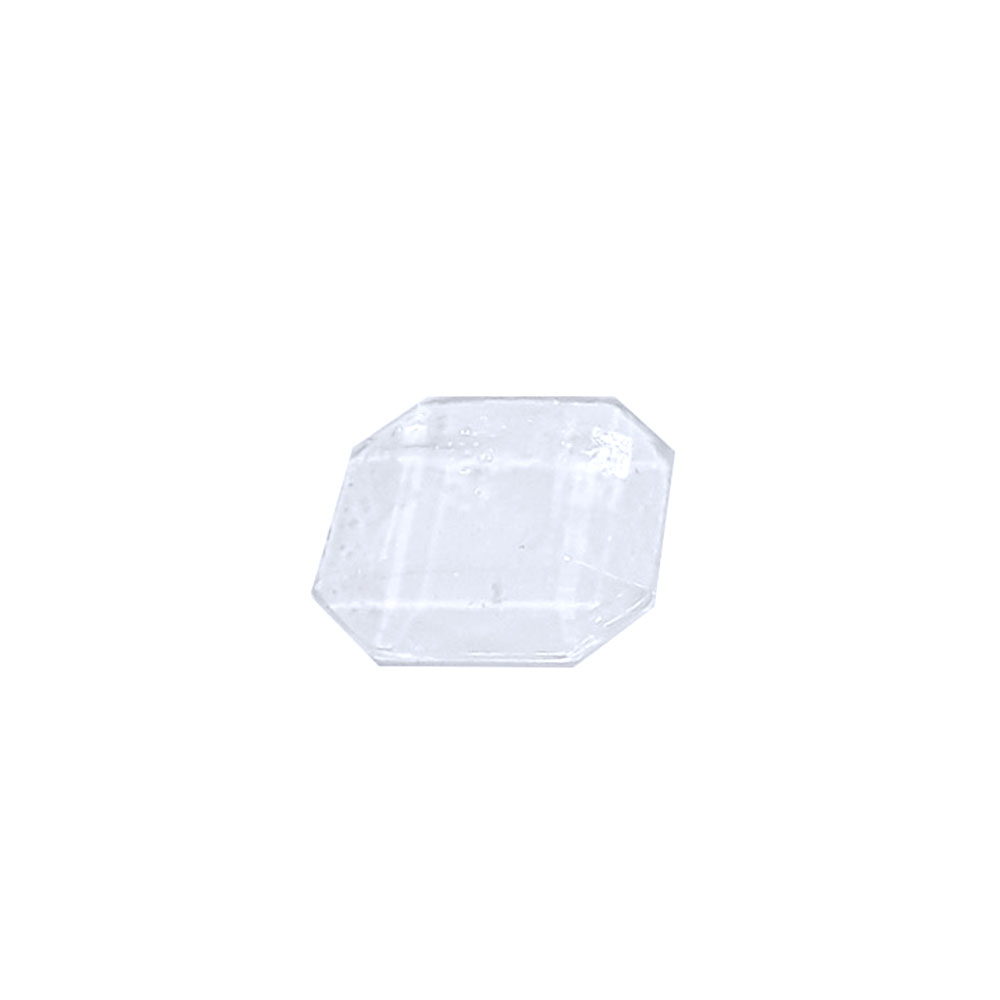 Edible Clear Large Square Jewels, 8 Pieces image 1