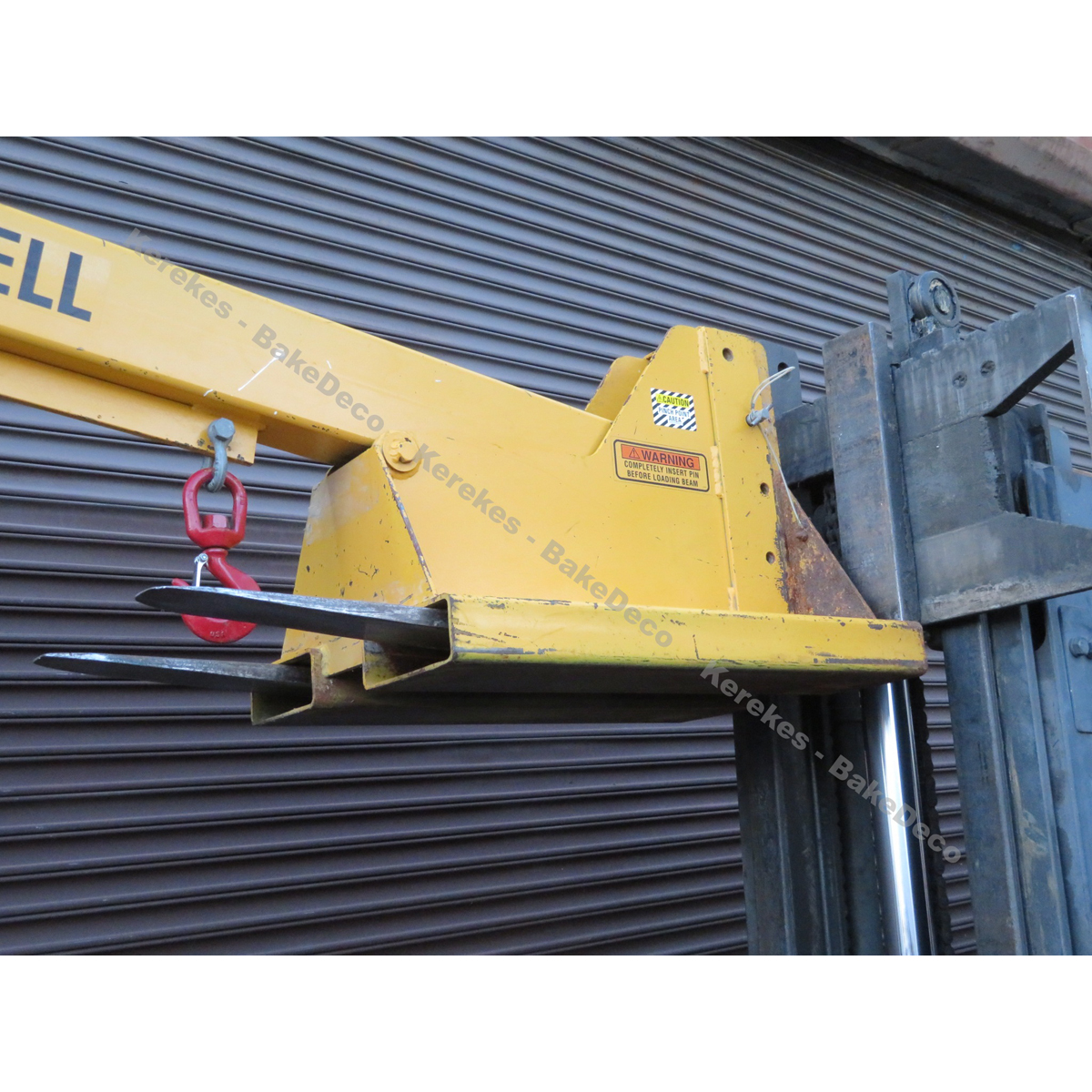 Caldwell Pivoting Fork Telescopic Handler Boom PB-40S, Used Good Condition image 2