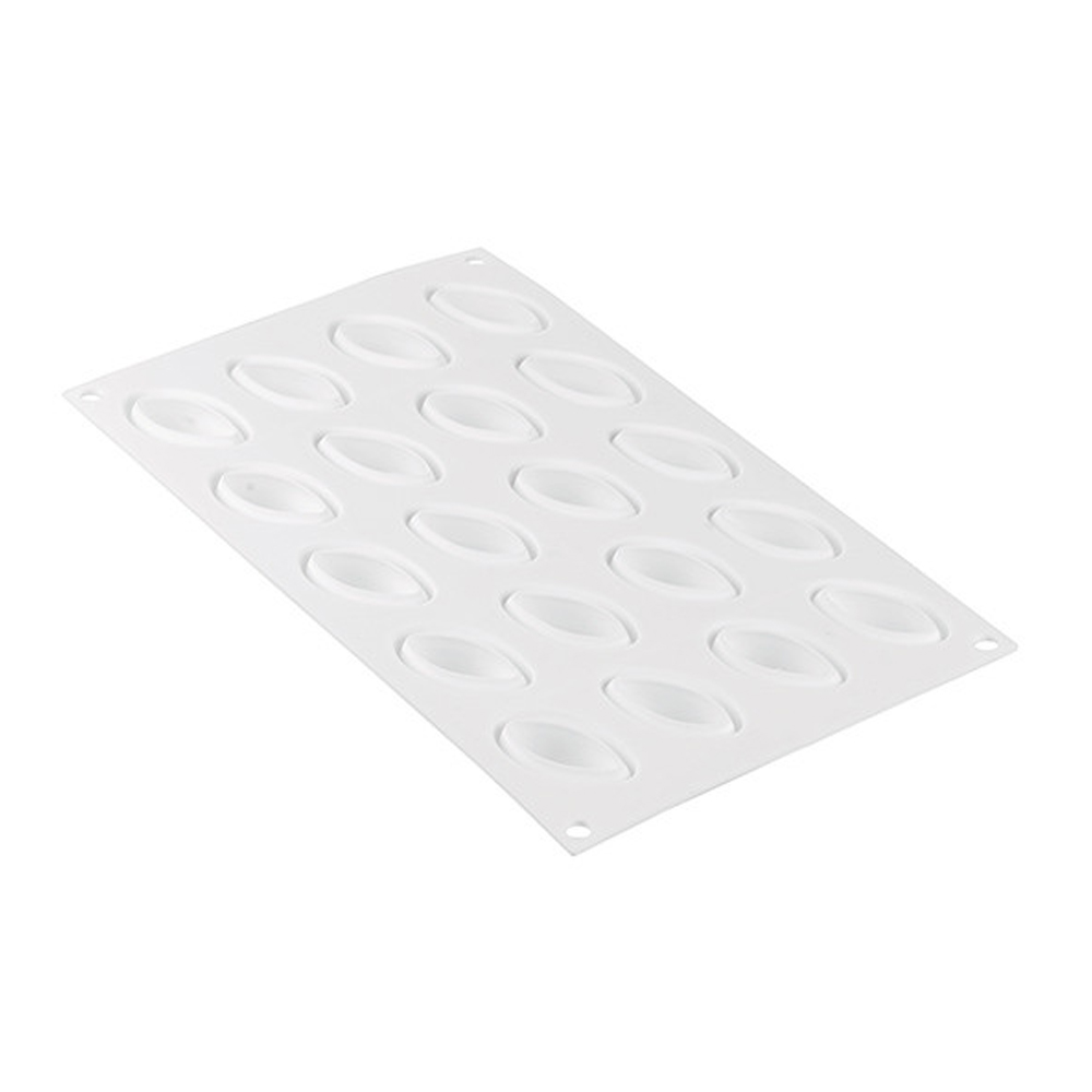 Silikomart "QUENELLE10" Flexible Silicone Baking & Freezing Mold, 0.34 oz., 20 Cavities image 2