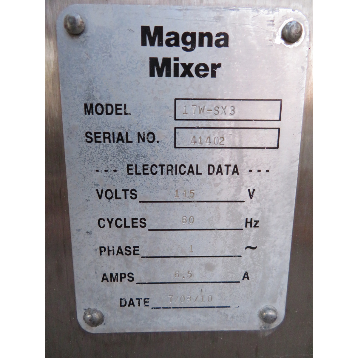 Magna Mixer Wire Cut Cookie Depositor HANDY-17, Used Great Condition image 5