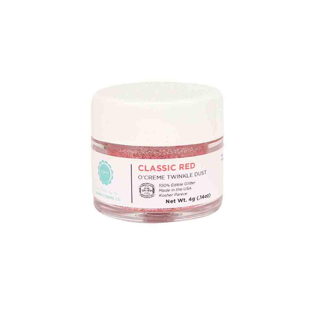 O'Creme Twinkle Dust, 4 gr. - Classic Red image 1