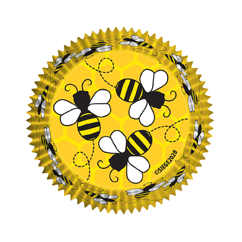 Cupcake Creations Paper Cups, Honey Bees, Pack of 32 image 1