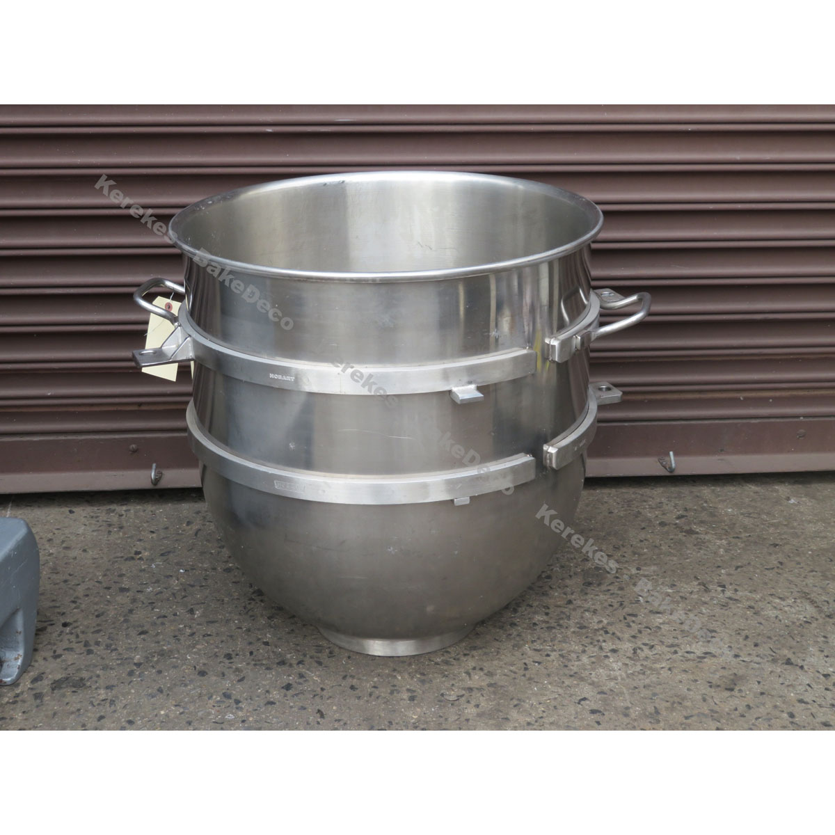 Hobart BOWL-HL140 140 Quart Stainless Steel Bowl for HL1400 Mixer, Used Great Condition image 3
