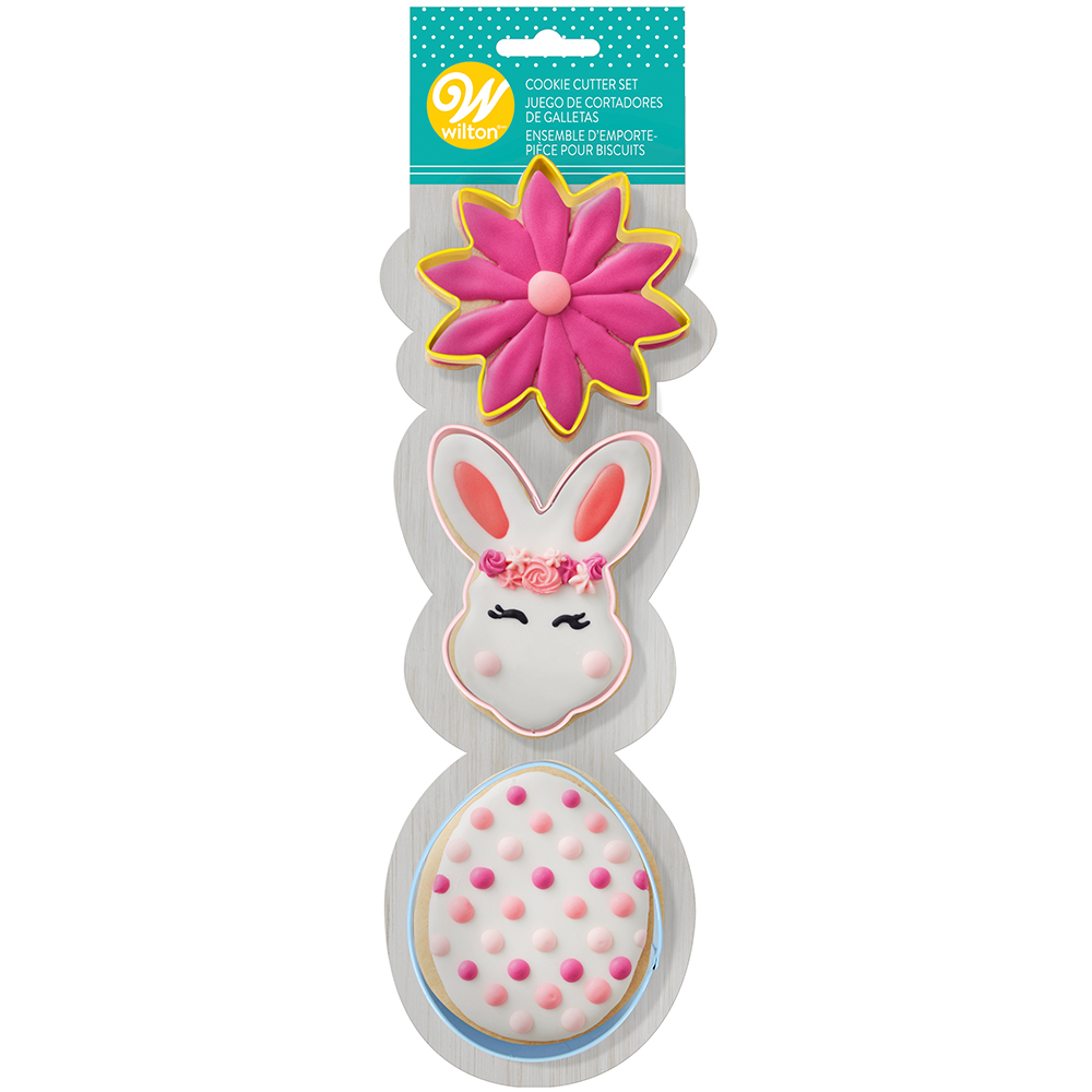 Wilton Easter Cookie Cutters, Set of 3 image 1