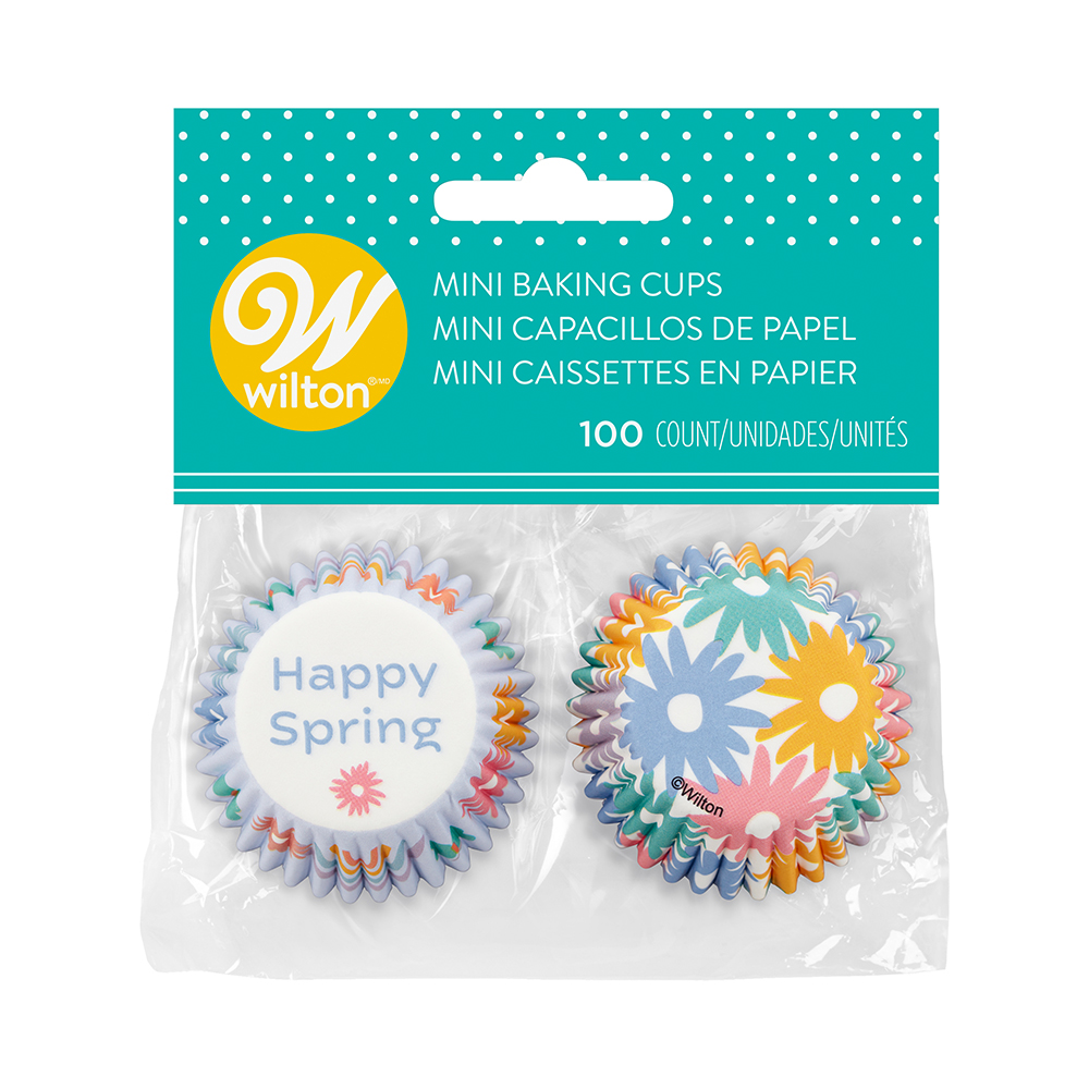 Wilton Mini Spring Cupcake Liners, Pack of 100 image 2
