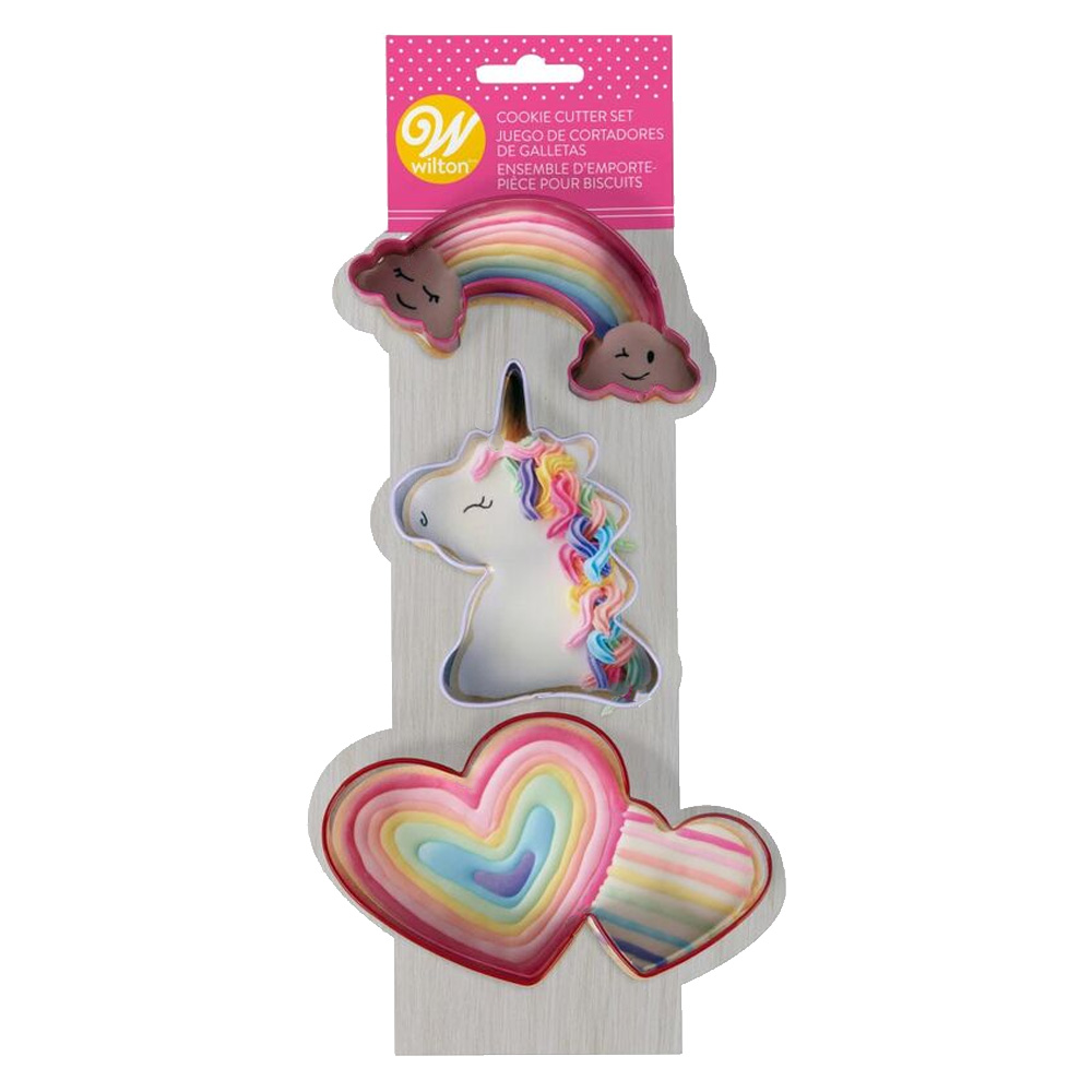 Wilton Valentine's Day Magical Cookie Cutters - Set of 3 image 1