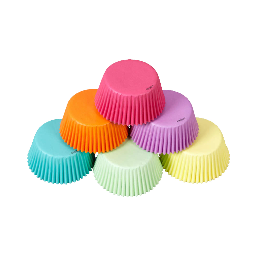 Wilton Rainbow Pastel Cupcake Liners, Pack of 150 image 1