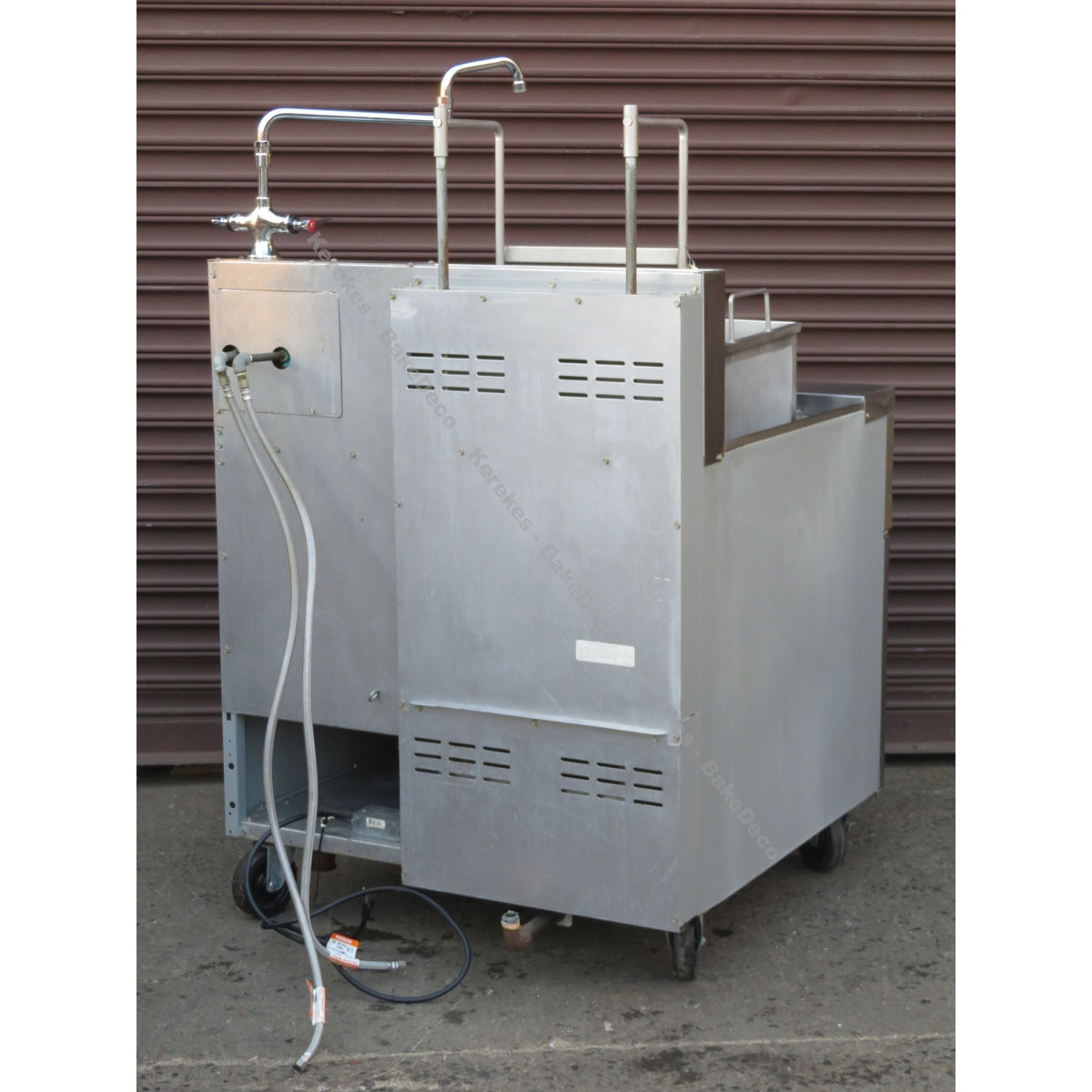 Frymaster Pasta Cooker GSMS W/Rinse Tank, Propane Gas, Used Excellent Condition image 4