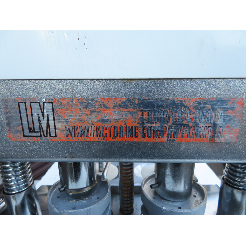L & M Manufacturing FKM-2 Kaiser Roll Stamper, 115 Volt, Used Good Condition image 3