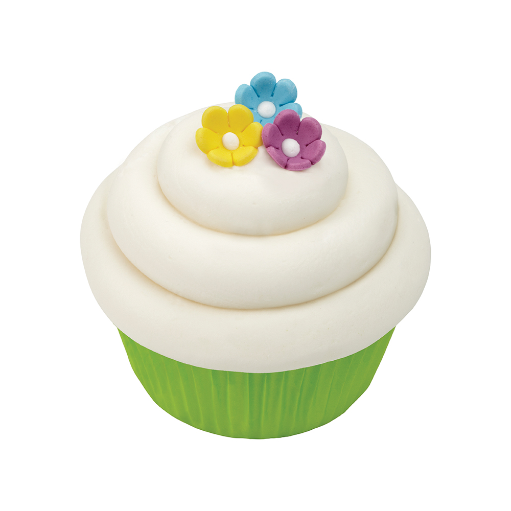 Wilton 710-2215 Mini Daisy Multi-Colored Icing Decorations, Pack of 32 image 2
