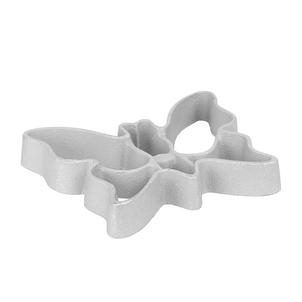 O'Creme Rosette-Iron Mold, Cast Aluminum Butterfly Shape image 1