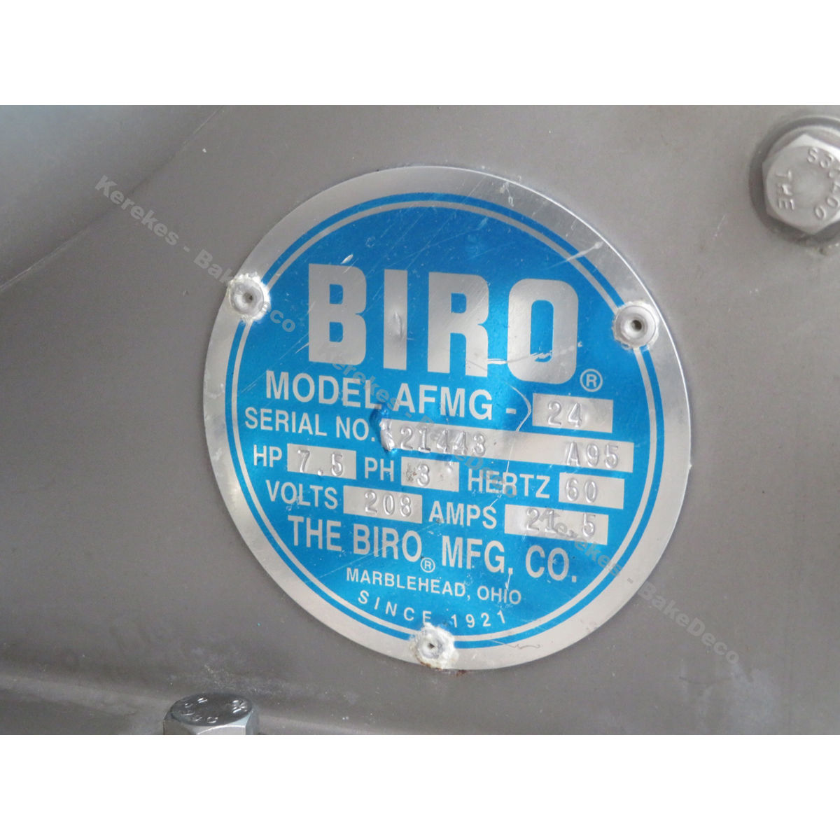 Biro AFMG-24 Mixer Grinder, Used Very Good Condition image 4