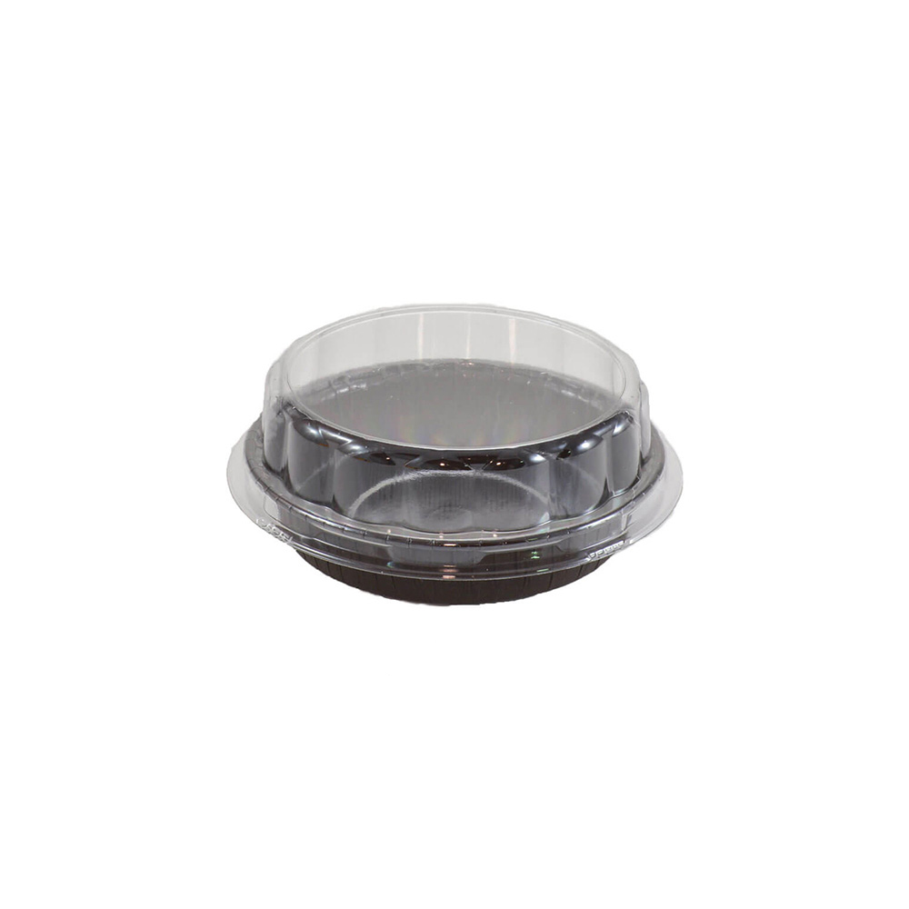 Novacart Clear Round Plastic Lid for Baking Molds OP110/21 and OP110/37, Case of 700 image 1
