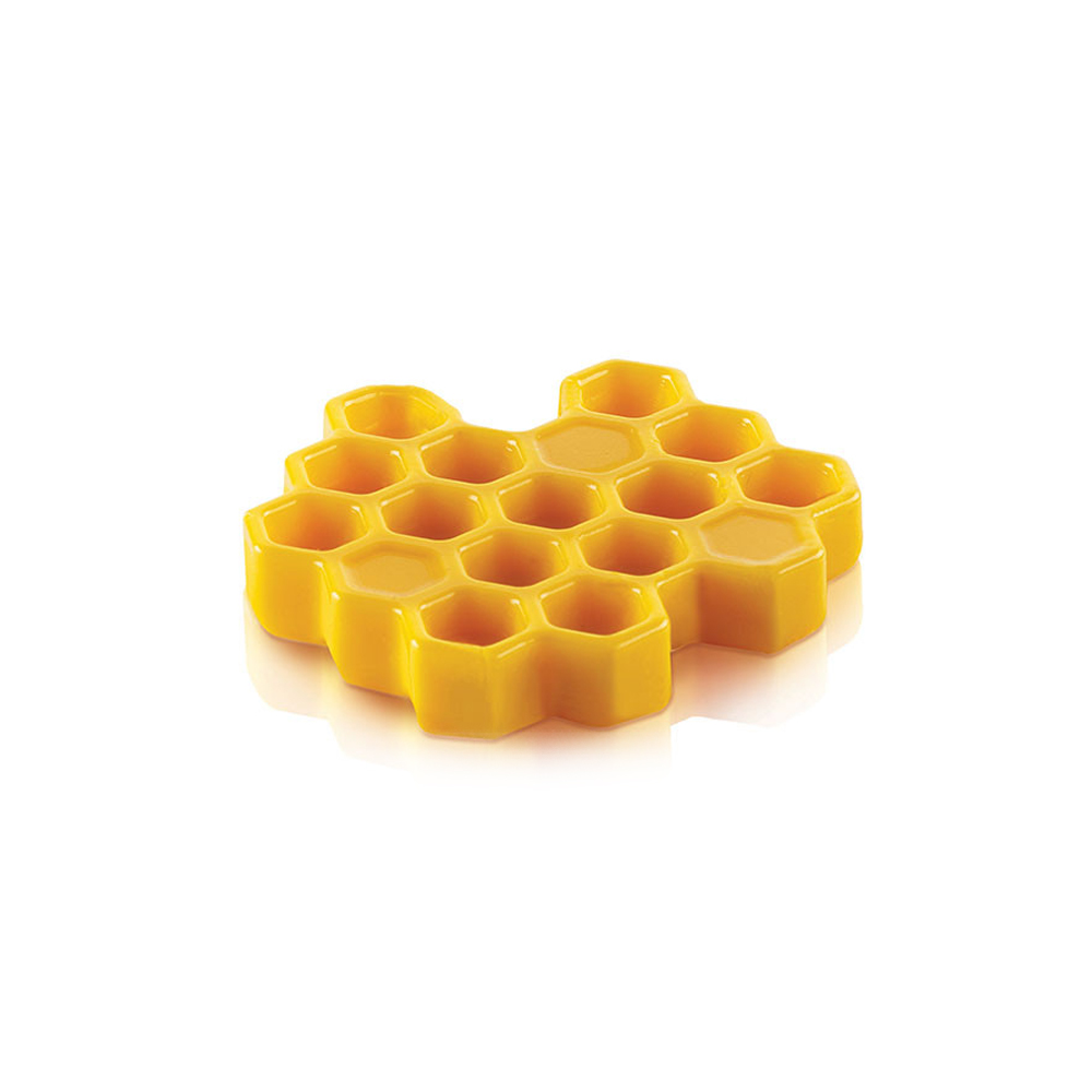 Silikomart "MIEL 8" Silicone Honeycomb Baking & Freezing Mold, 0.3 oz., 15 Cavities image 2